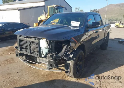 2024 Ram 1500 Big Horn 4X2 5'7 Box from USA, damaged, VIN 1C6RREFT7RN209920